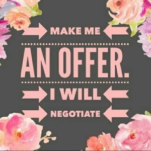 MAKE AN OFFER. Let’s Negotiate!